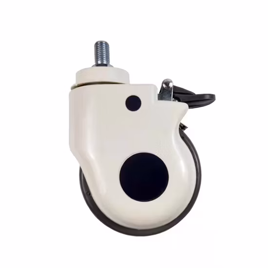 Wholesales 5" Mute Casters for Care Bed Medical Bed Hospital Furniture Fittings