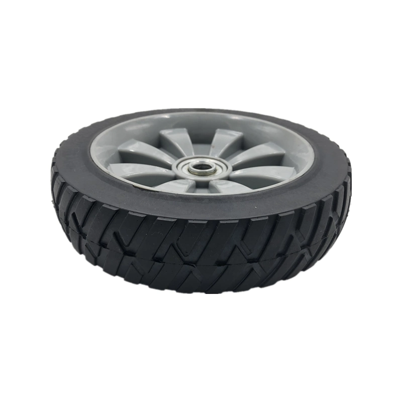 Non-Slip Solid Tyre Type Rubber Wheels for Hand Truck/Trolley/Cart