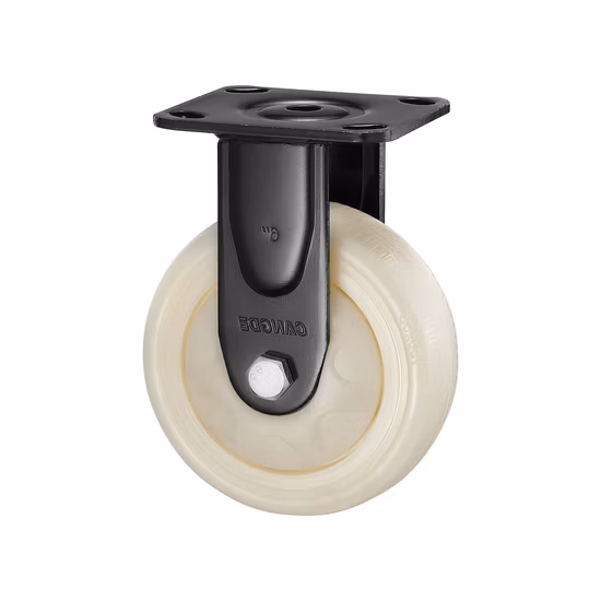 Ruedas de carro de gran oferta, rodillo Industrial, banco de trabajo giratorio de alta resistencia, ruedas giratorias, rueda giratoria de bloqueo central